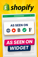 Shopify As Seen On Scroller - Press & Media Logo Widget