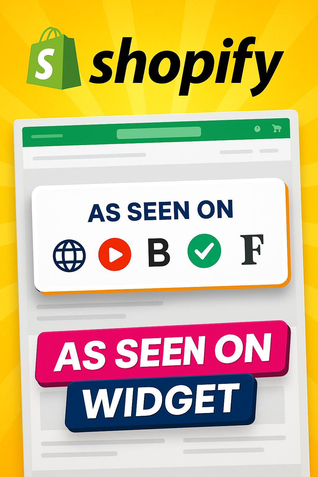 Shopify As Seen On Scroller - Press & Media Logo Widget