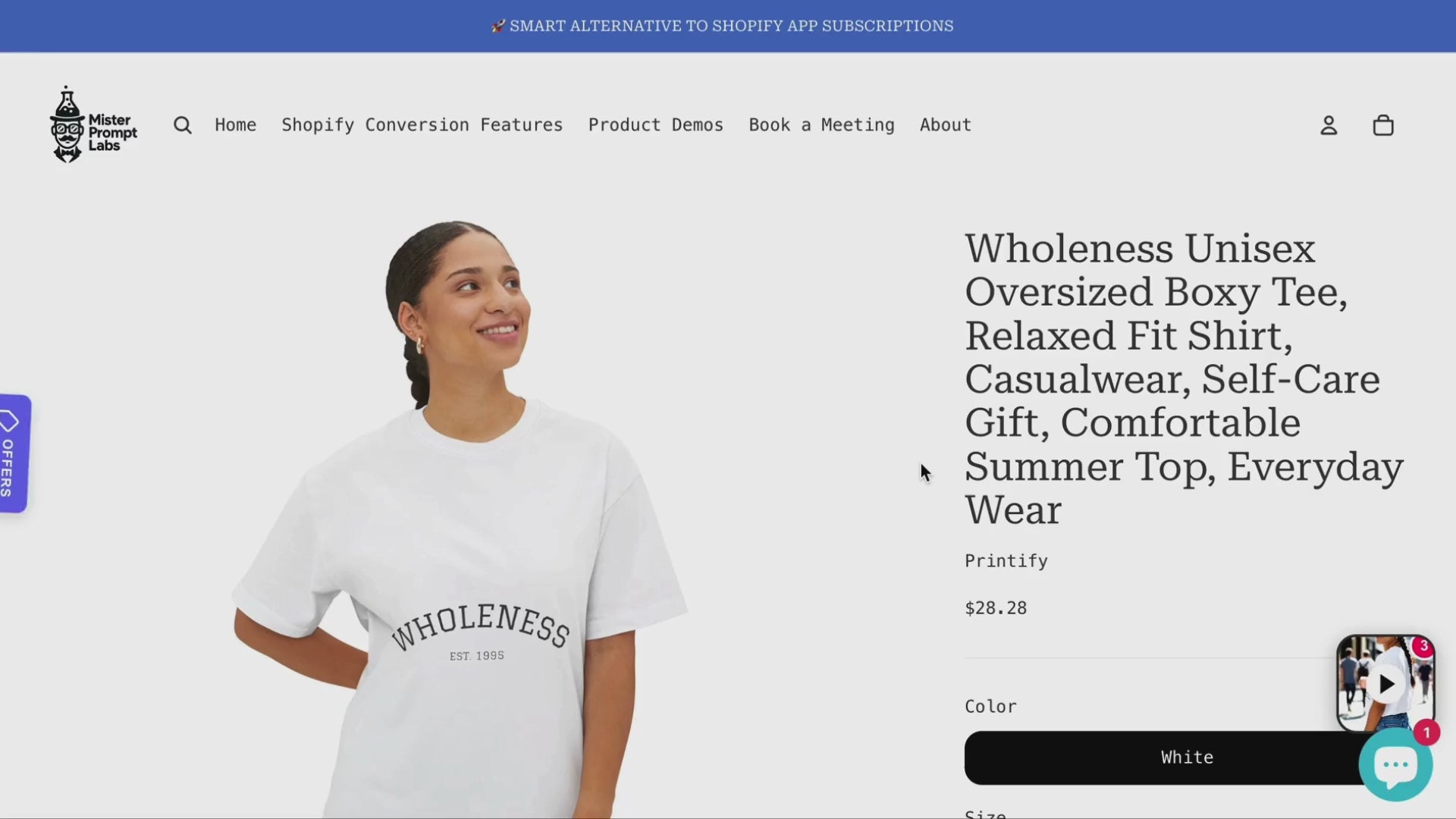 🎯 Floating Discount Widget for Shopify (No subscription | Lifetime Free)