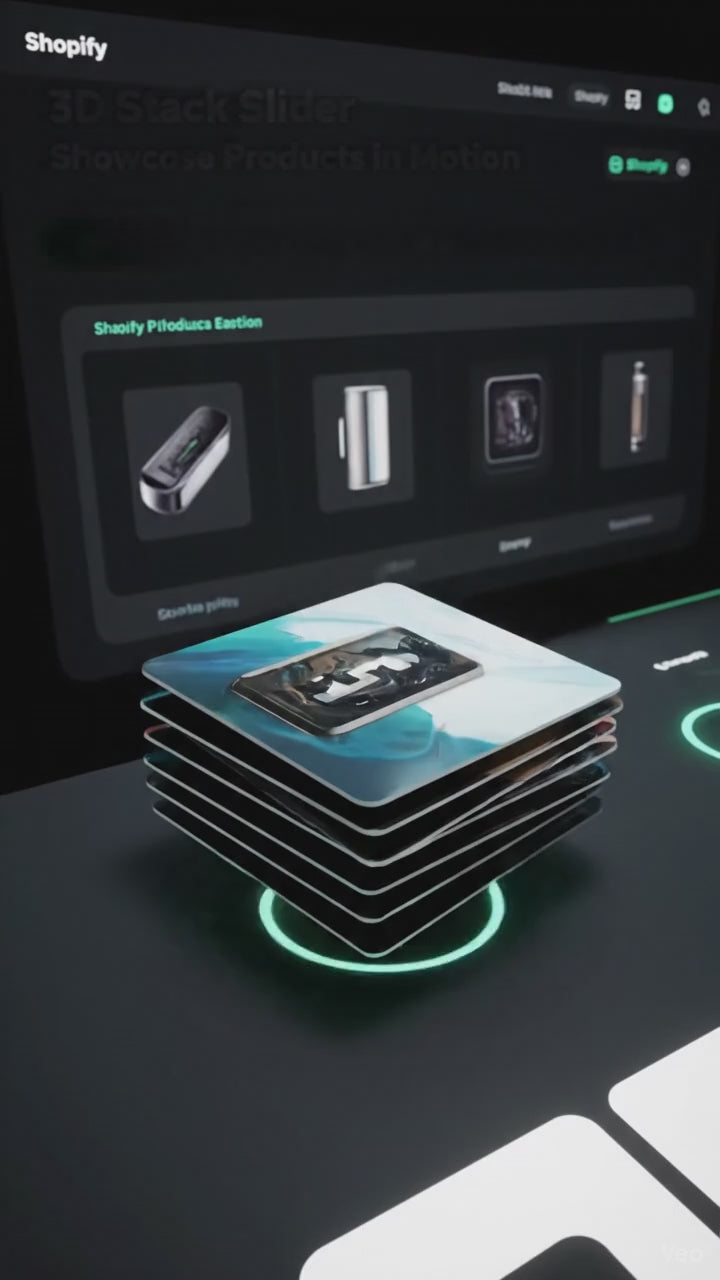 Shopify 3D Product Showcase Slider (No subscription | Lifetime Free)