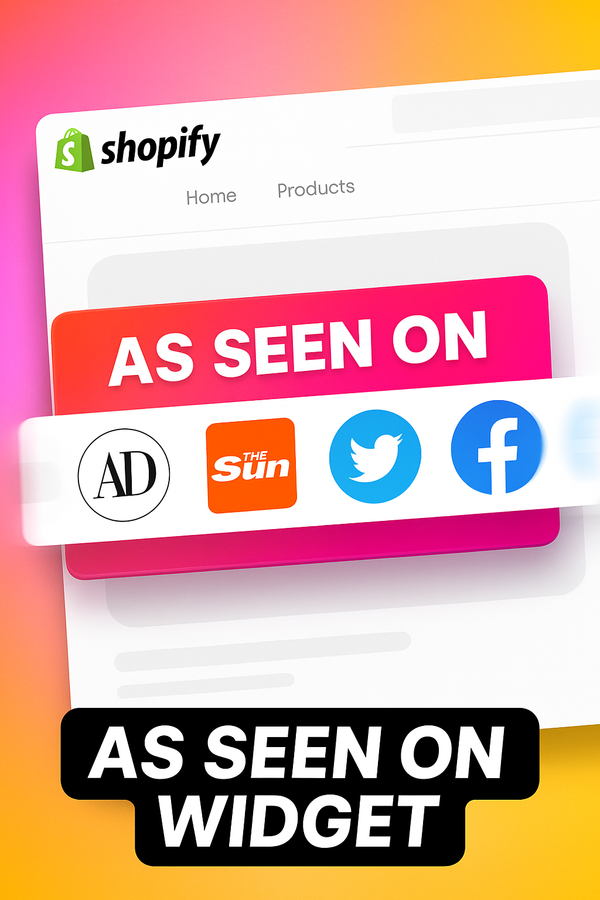 Shopify As Seen On Scroller - Press & Media Logo Widget